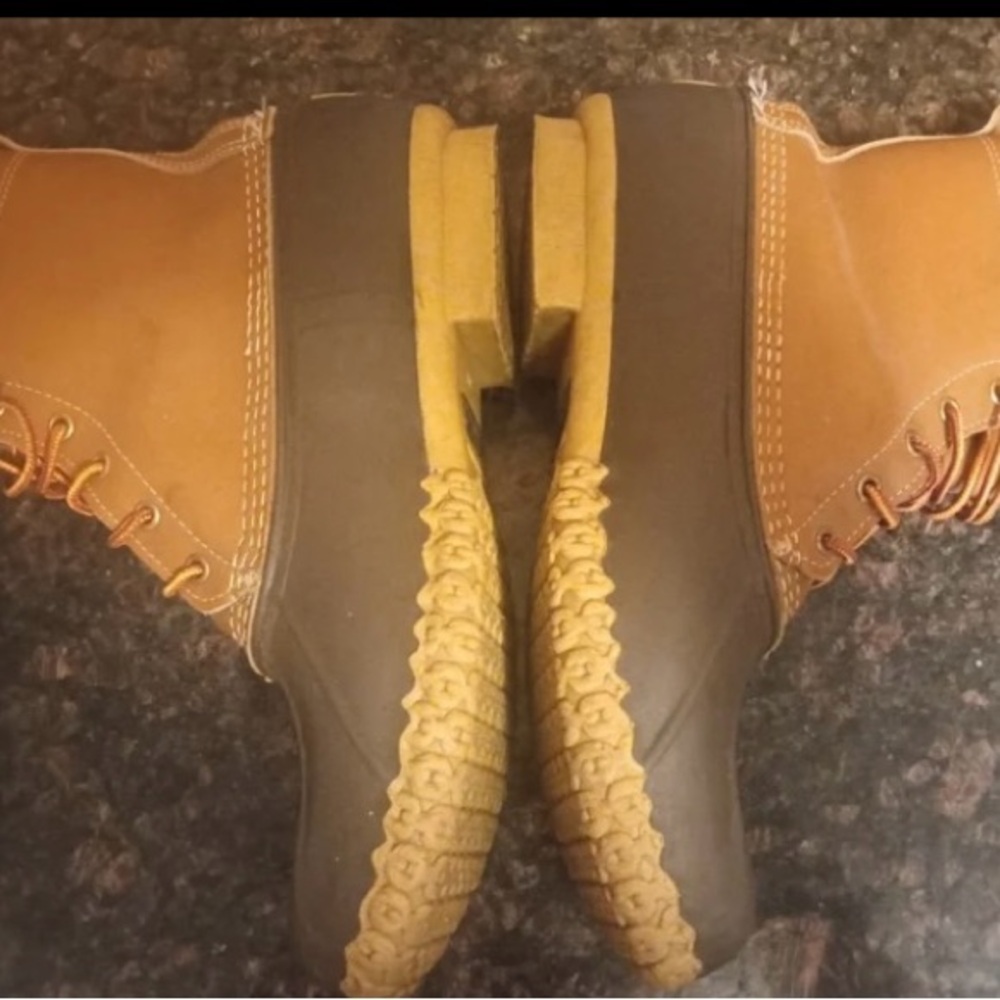 L.L. Bean Brown and Tan Men's Rain & Snow Boots